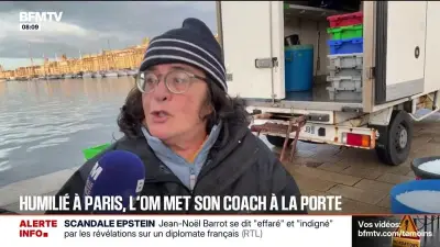 Josephine, la poissonnière du Vieux-Port, réagit au licenciement de De Zerbi à l'OM