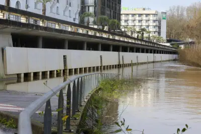 Landes en alerte : fortes précipitations et routes coupées après la rivière atmosphérique