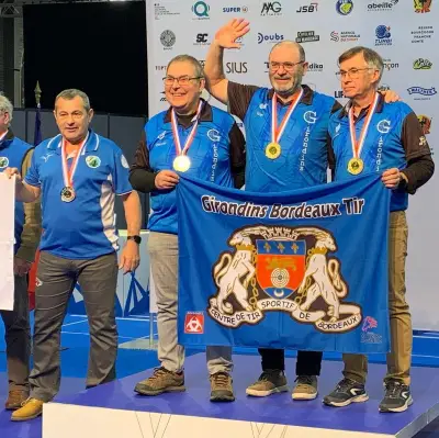 Les Girondins de Bordeaux Tir brillent au championnat de France à Besançon