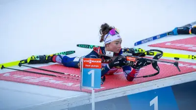 Lou Jeanmonnot, la gâchette d'argent du biathlon français aux JO 2026