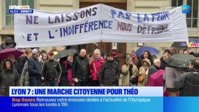 Lyon 7 : une marche citoyenne en soutien à Théo mobilise les habitants