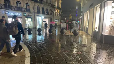Montpellier : travaux de sécurisation après affaissement place de Compostelle