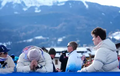 Nils Allègre, la malédiction olympique : 4e à trois centièmes du podium en Super-G