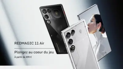 Redmagic 11 Air : Offre Early Bird à 1€ pour le smartphone gaming ultime