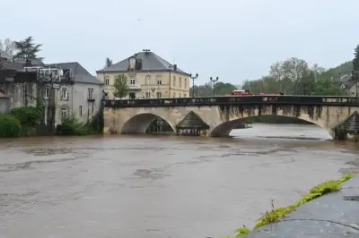 Tempête Nils en Dordogne : la Vézère menace de dépasser 7 mètres à Montignac