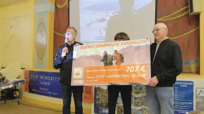 Un couple de sportifs offre 707 euros à une association contre les inondations après un ultra-trail au Pérou