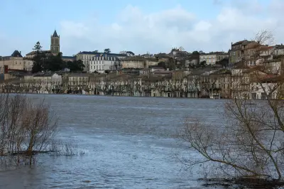 Vigilance rouge maintenue sur la Garonne girondine, 19 communes du Libournais menacées