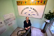Annie Gourgue inaugure un nouveau local pour l'association La Mouette à Agen