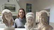 Annie Taussac expose ses sculptures féminines à l'Isle-sur-la-Sorgue