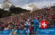 Biathlon : Fillon Maillet, Michelon et Jeanmonnot en quête de médailles aux JO de Milan-Cortina