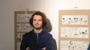 Elliot Grare expose ses planches de BD à la bibliothèque d'Octon jusqu'au 12 mars