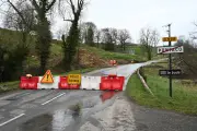 Glissement de terrain à Pontacq : la RD 936 coupée et l'eau potable menacée