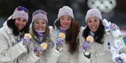 JO 2026 : Les biathlètes françaises en or sur le relais, une dixième médaille pour le biathlon tricolore
