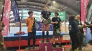 John Strasser décroche l'or au championnat interdépartemental d'escalade U17