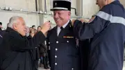 Jérôme Paris, 48 ans de volontariat, promu commandant des pompiers
