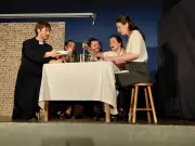 La troupe Dryadalis triomphe avec 'Le Facteur' à Sarliac-sur-l’Isle