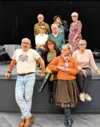 La troupe La Récréation joue 