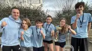 Le collège La Galaberte triomphe au championnat départemental de badminton du Gard