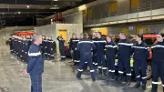 Le colonel Sébastien Paletti rencontre les pompiers du Gard pour une gouvernance de terrain