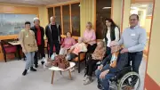 Le Lions Club de la Double offre des panettones italiens à l'Ehpad de Montpon-Ménestérol