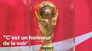 Le trophée de la Coupe du Monde présenté à Paris avant le grand tournoi