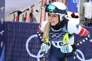Lindsey Vonn sort de l'hôpital après sa terrible chute olympique