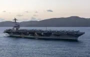 L'USS Gerald Ford, plus grand porte-avions du monde, déployé en Méditerranée