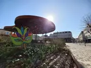 Marmande : les écoliers défilent pour le carnaval ce vendredi matin