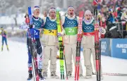Mass start aux JO : Les biathlètes français veulent clore une olympiade historique en beauté