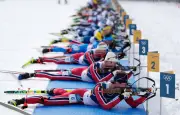 Mass-start olympique : le calvaire des biathlètes face au vent du Sud-Tyrol