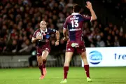 Maxime Lucu de retour à l'entraînement avec l'UBB avant le choc contre Castres
