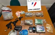 Morbihan : une importante saisie de cocaïne et d'armes après une longue surveillance policière