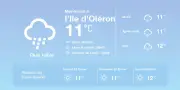 Météo à Saint-Pierre-d'Oléron : pluies éparses et températures douces
