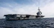 Porte-avions Charles de Gaulle approché par un drone russe en Suède