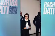 Rachida Dati officialise sa candidature aux municipales de Paris avec sa liste