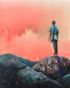 Romain Bernini explore la photographie en peinture dans 'Voyage à Giphantie'