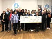 Saint-Astier : un chèque record de 4 731,26 € remis à l'AFM Téléthon