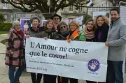 Saint-Valentin : l'Avvif 17 sensibilise aux violences intrafamiliales à Saintes et La Rochelle