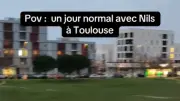 Tempête Nils : des jeunes bravent les inondations pour une session de wakeboard urbain à Beauzelle