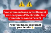 Tempête Nils : Panne électrique géante paralyse la station de ski de Gourette