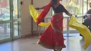 Un spectacle de danses indiennes enchante les seniors de l'Ehpad de Lodève