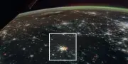 Une vidéo spatiale révèle le bombardement de Kiev en décembre 2025