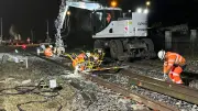 Vauvert : travaux nocturnes pour moderniser la ligne Nîmes - Grau-du-Roi