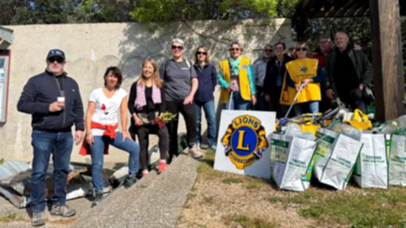 110 kg de déchets retirés des berges de l'Hérault par des bénévoles