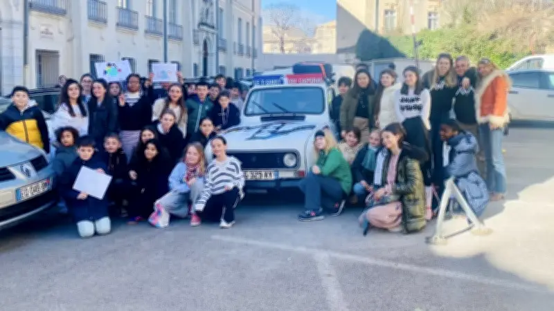 4L Trophy : Des collégiens de Montpellier mobilisés pour les enfants du désert