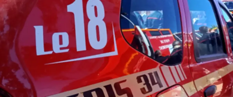 Accident frontal à Saint-Thibéry : cinq blessés dont deux désincarcérés
