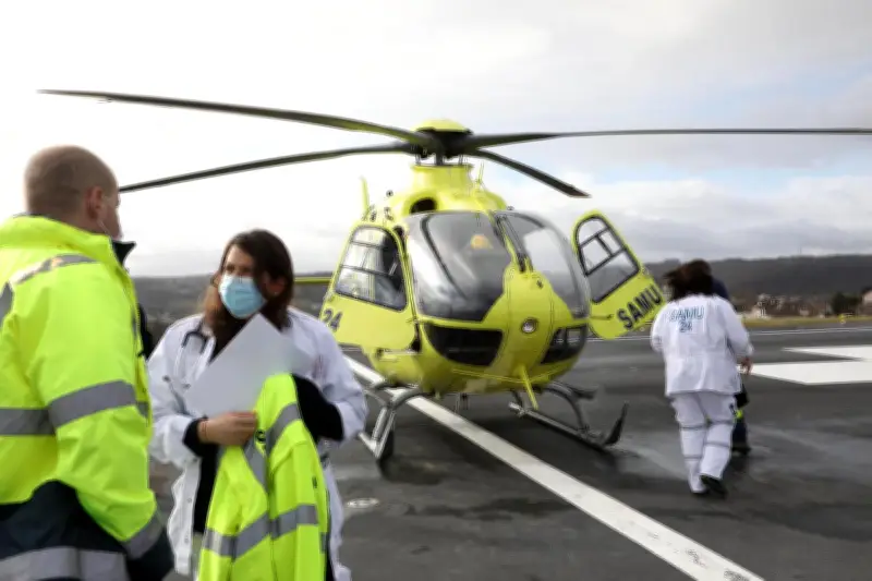 Accident grave d'un enfant de 8 ans empalé sur un enrouleur de câbles dans une ferme à Pomport