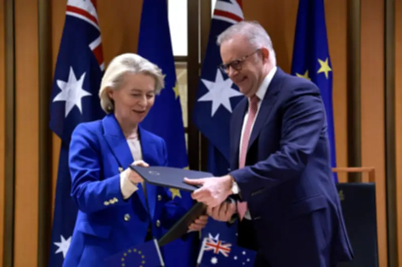 Accord de libre-échange UE-Australie signé après huit ans de négociations