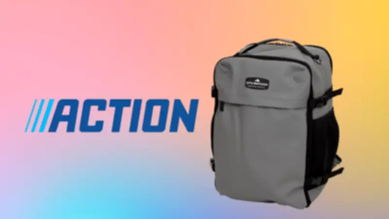 Action propose un sac de voyage à moins de 10 euros pour éviter les frais de bagages