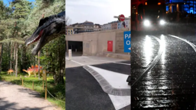 Actualités régionales : pluies intenses, Dinopédia en difficulté et parking controversé